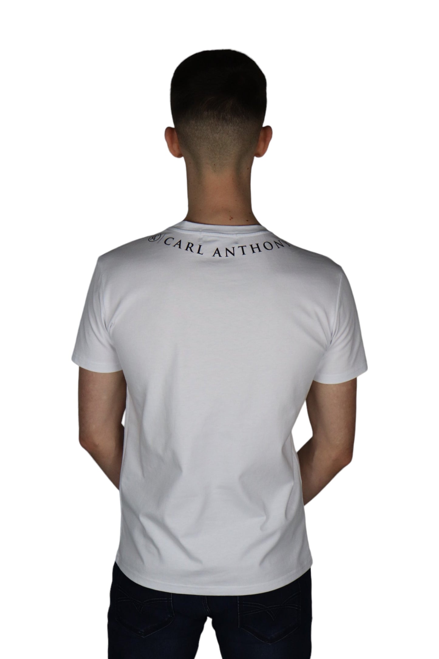 White Carl Anthony T-Shirt