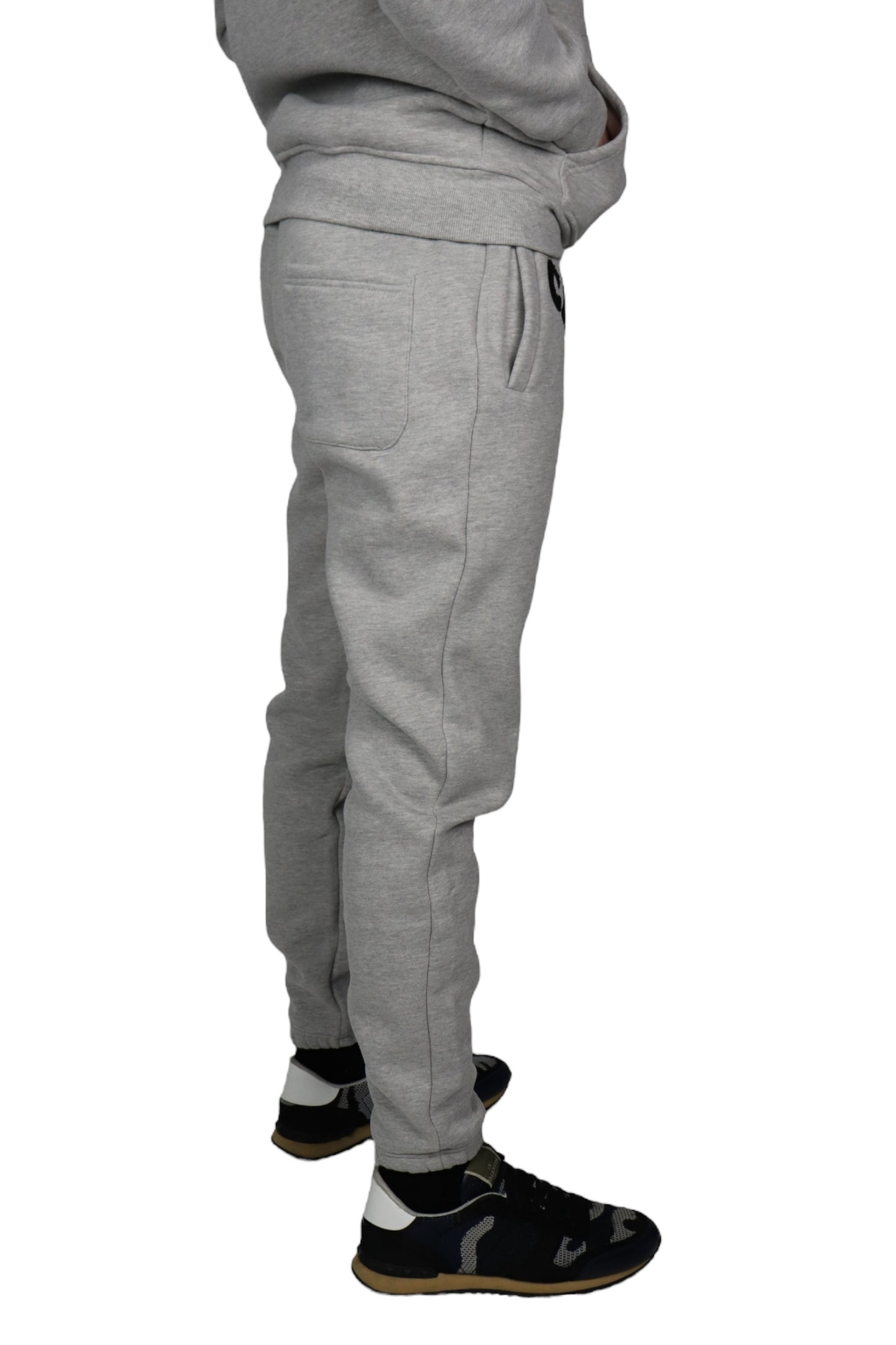 Grey Carl Anthony Chenille Joggers