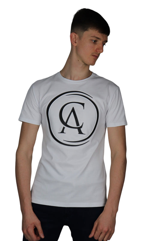 White Carl Anthony T-Shirt